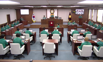 제291회 합천군의회 임시회 제1차 본회의